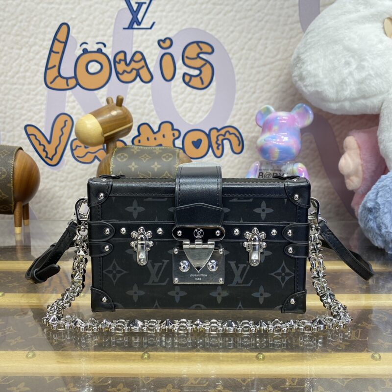 Replica Louis Vuitton Petite Malle Black - Best Fake Designer Bags