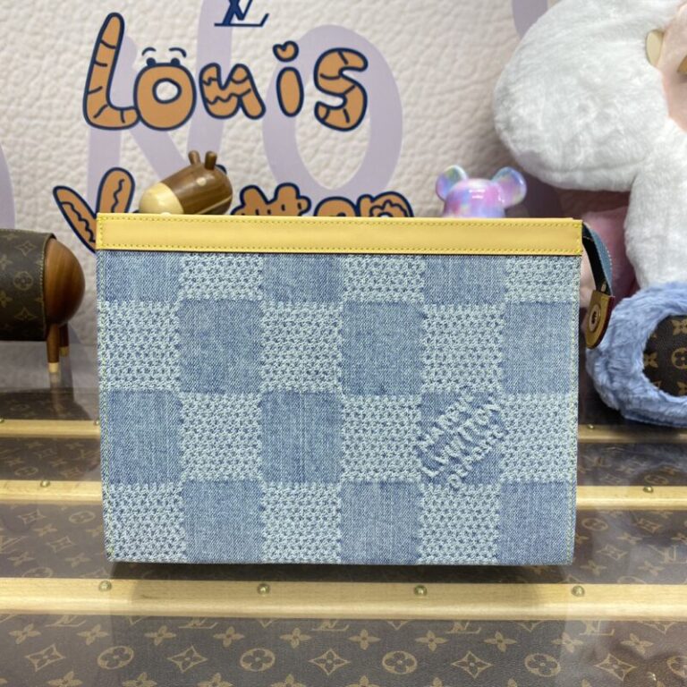 Replica Louis Vuitton Pochette Voyage Denim - Best Fake Designer Bags