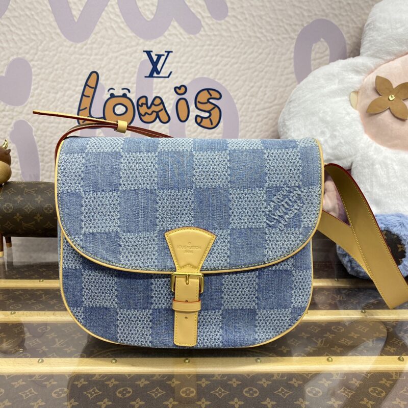 Replica Louis Vuitton Wearable Wallet Denim - Best Fake Designer Bags