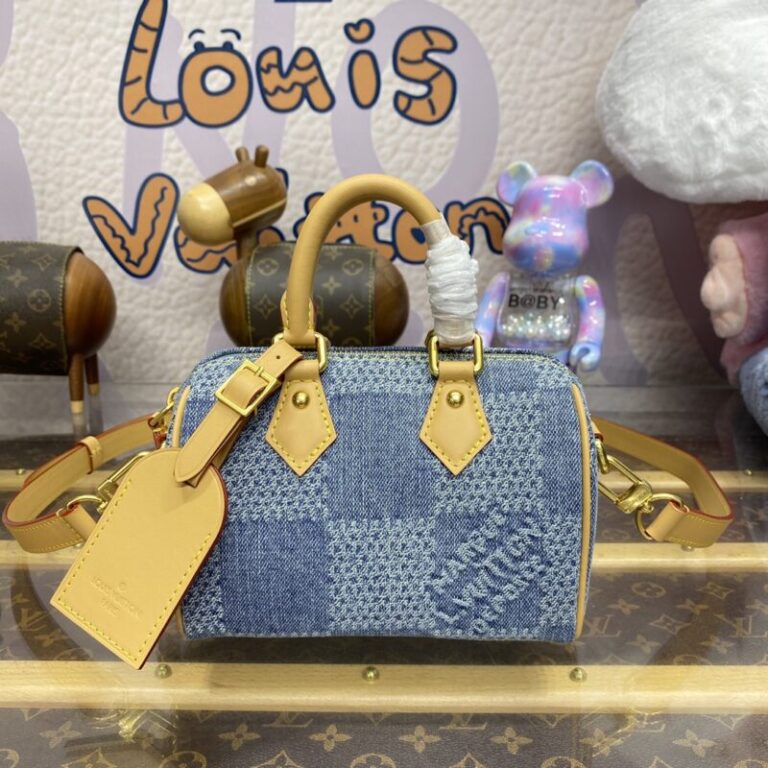 Replica Louis Vuitton Speedy 18 Denim - Best Fake Designer Bags