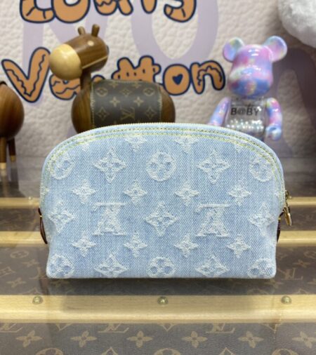 Replica Louis Vuitton Pochette Cosmétique Denim - Best Fake Designer Bags