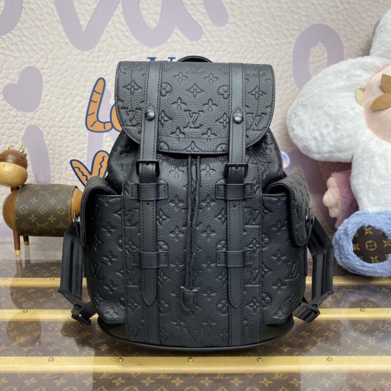 Replica Louis Vuitton Christopher Backpack Full Black - Best Fake Designer Bags