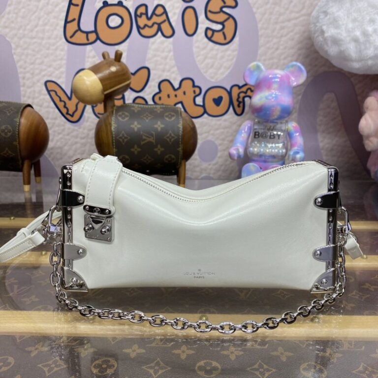 Replica Louis Vuitton Slim Trunk White - Best Fake Designer Bags