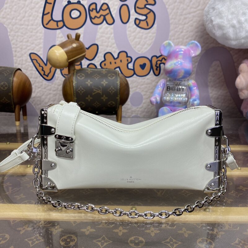 Replica Louis Vuitton Slim Trunk White - Best Fake Designer Bags