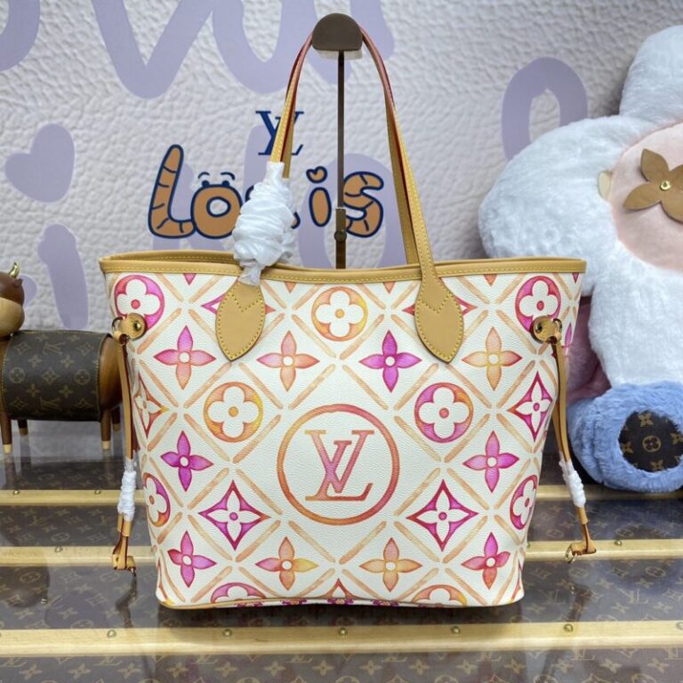 Replica Louis Vuitton Neverfull MM Orange - Best Fake Designer Bags