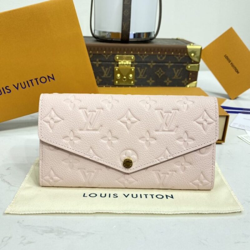 Replica Louis Vuitton Sarah Wallet Pink - Best Fake Designer Bags