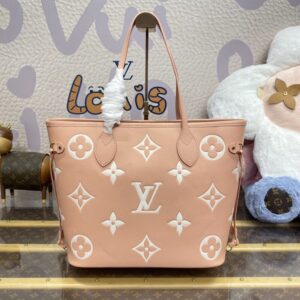 Replica Louis Vuitton Neverfull MM Apricote - Best Fake Designer Bags