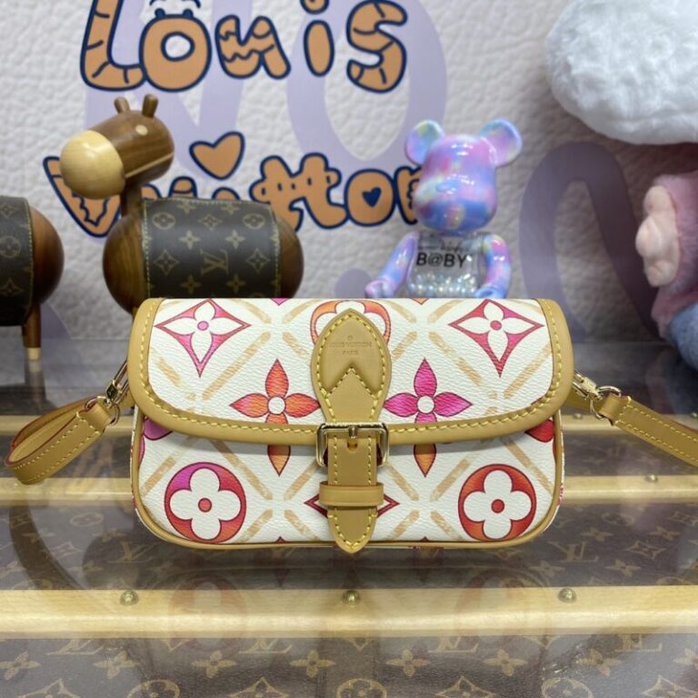 Replica Louis Vuitton Nano Diane Orange - Best Fake Designer Bags