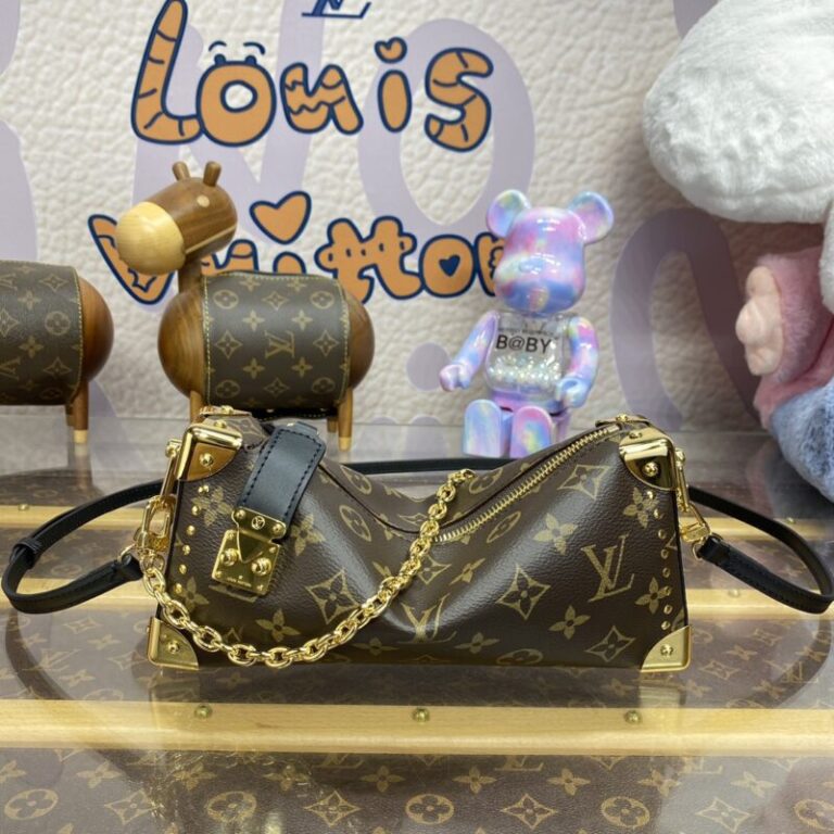 Replica Louis Vuitton Slim Trunk Brown - Best Fake Designer Bags