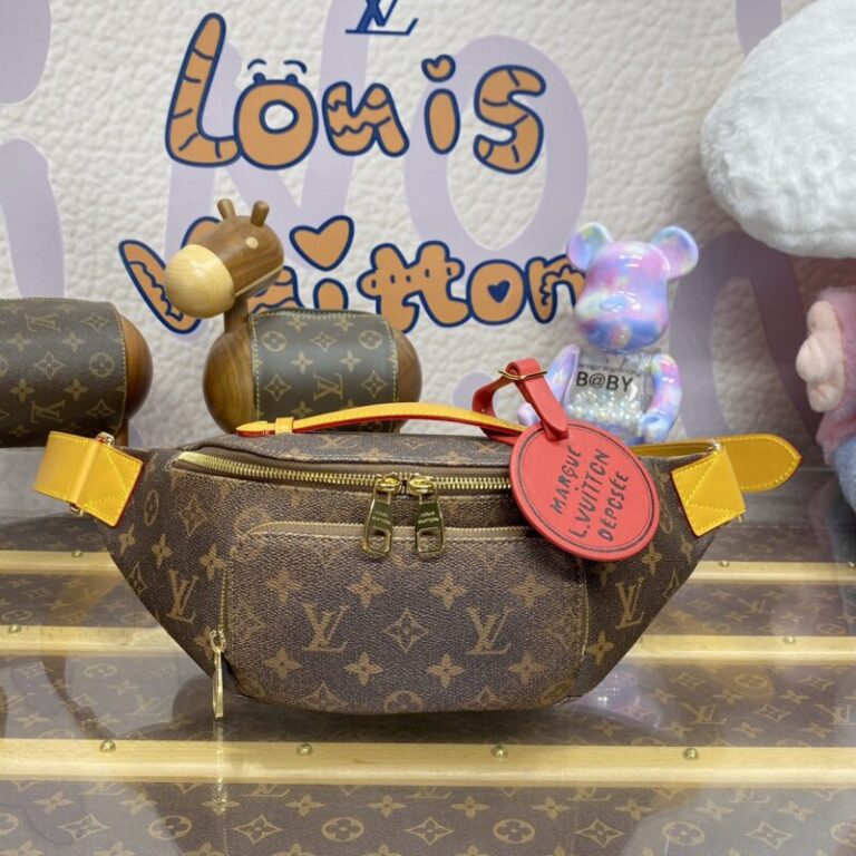 Replica Louis Vuitton Bumbag Rush-brown - Best Fake Designer Bags
