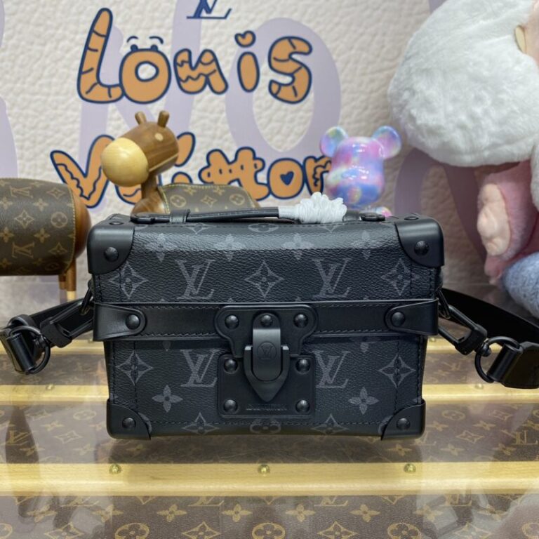 Replica Louis Vuitton Soul Trunk Cross-Body Black - Best Fake Designer Bags