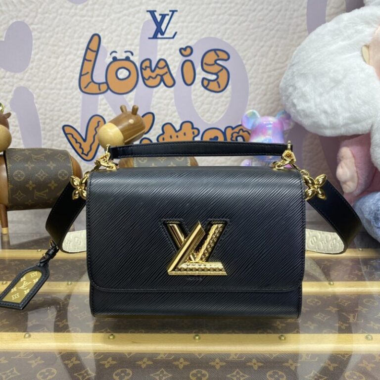 Replica Louis Vuitton Twist Black With Strap - Best Fake Designer Bags