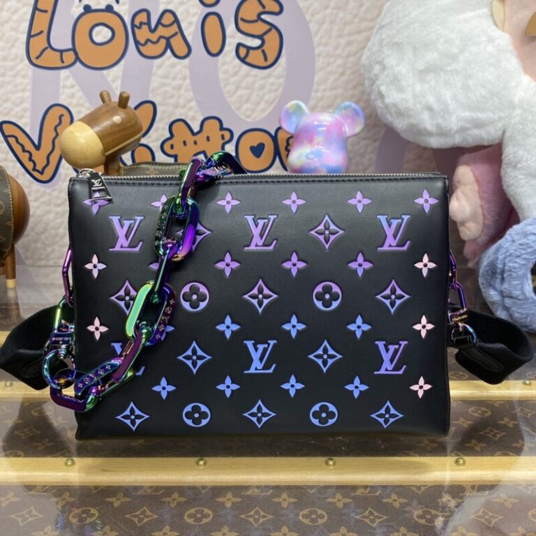 Replica Louis Vuitton Coussin Black Purple - Best Fake Designer Bags