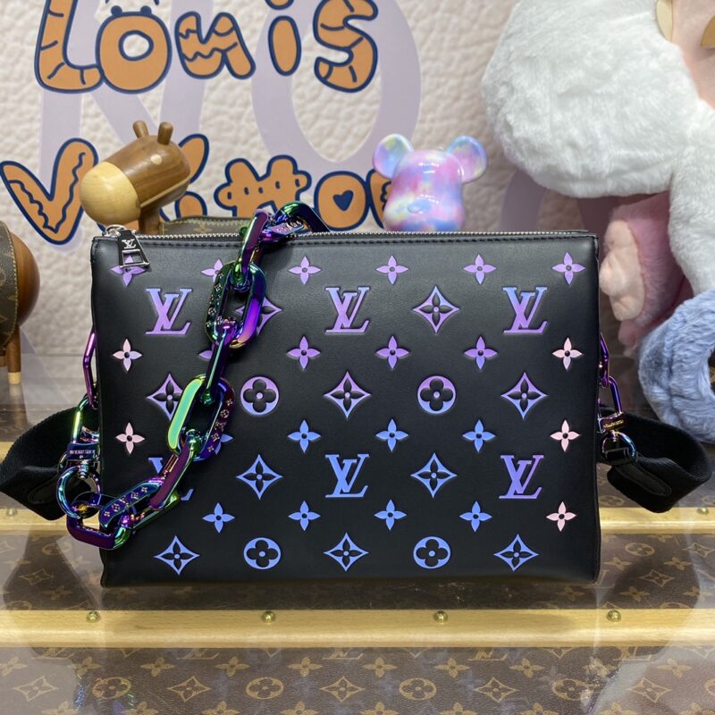 Replica Louis Vuitton Coussin Black Purple - Best Fake Designer Bags