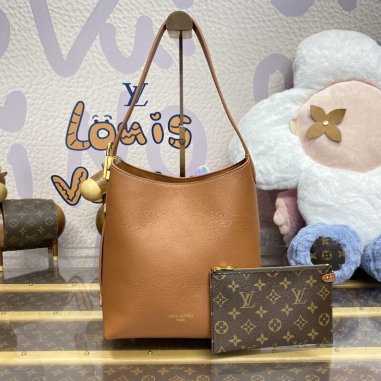 Replica Louis Vuitton Low Key Hobo Brown - Best Fake Designer Bags