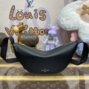 Replica Louis Vuitton Bumbag Low Key Black - Best Fake Designer Bags