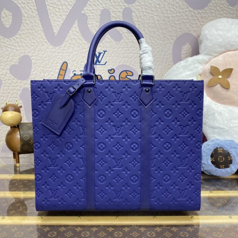 Replica Louis Vuitton Sac Plat 24H Blue - Best Fake Designer Bags