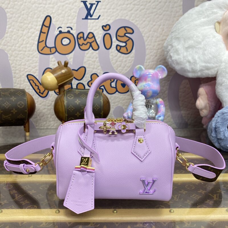Replica Louis Vuitton Speedy 18 Purple - Best Fake Designer Bags