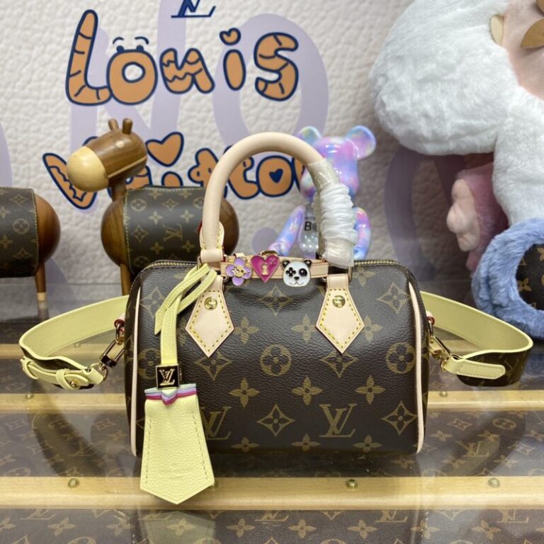 Replica Louis Vuitton Speedy 18 Brown - Best Fake Designer Bags
