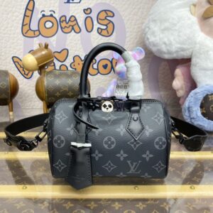 Replica Louis Vuitton Speedy 18 Black - Best Fake Designer Bags