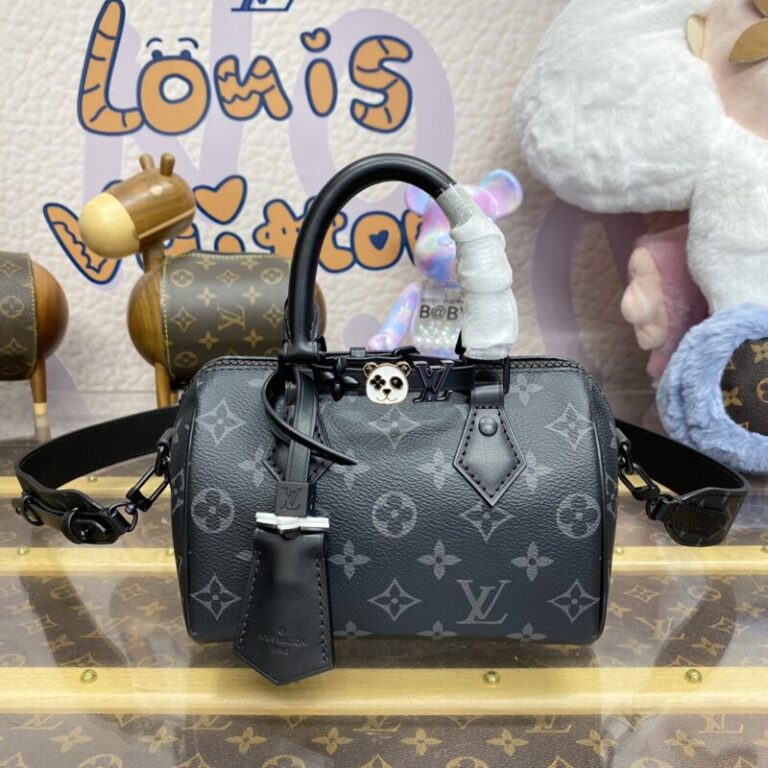 Replica Louis Vuitton Speedy 18 Black - Best Fake Designer Bags