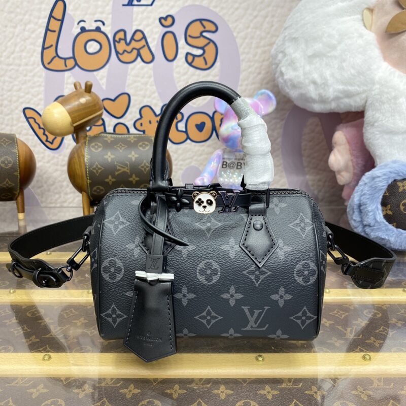Replica Louis Vuitton Speedy 18 Black - Best Fake Designer Bags