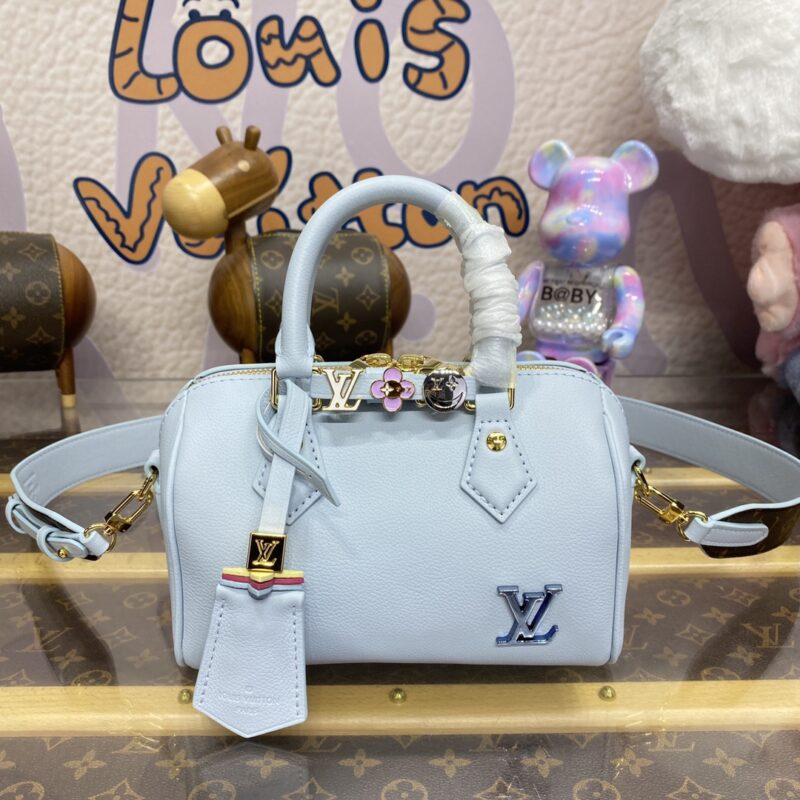 Replica Louis Vuitton Speedy 18 Sky Blue - Best Fake Designer Bags