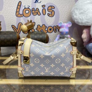 Replica Louis Vuitton Side Trunk Canvas Beige - Best Fake Designer Bags