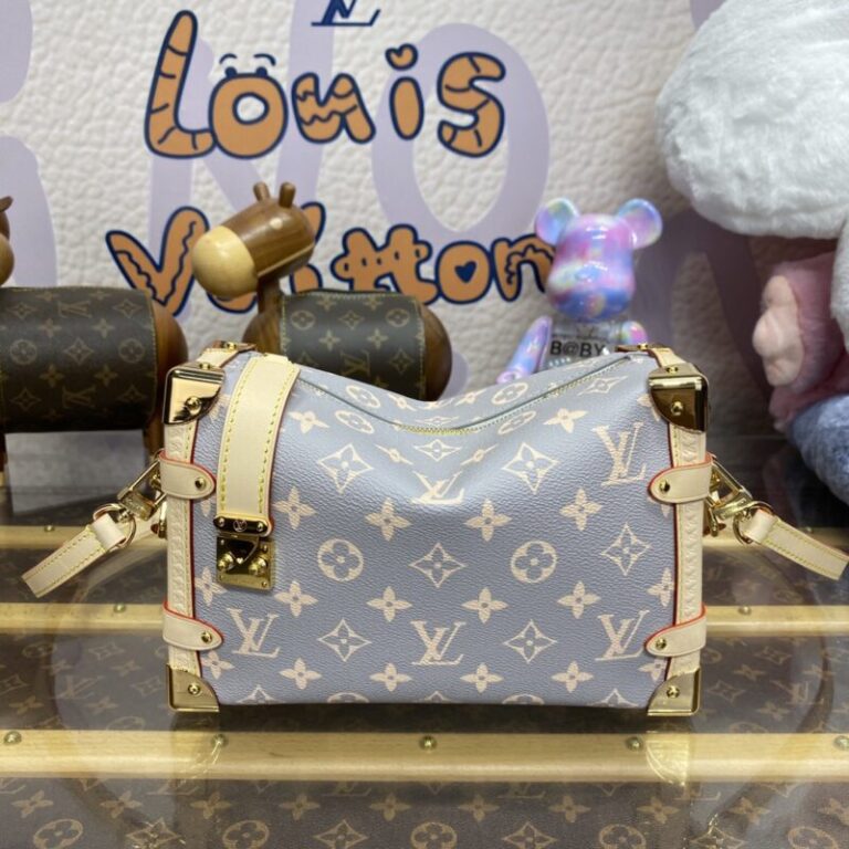 Replica Louis Vuitton Side Trunk Canvas Beige - Best Fake Designer Bags