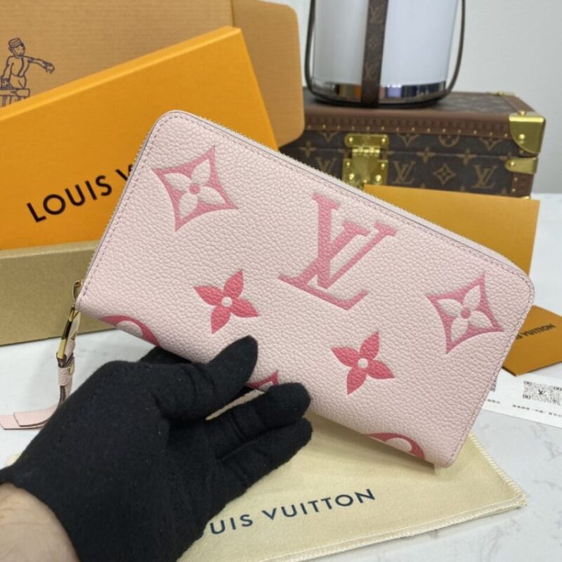 Replica Louis Vuitton Zippy Wallet Pink - Best Fake Designer Bags