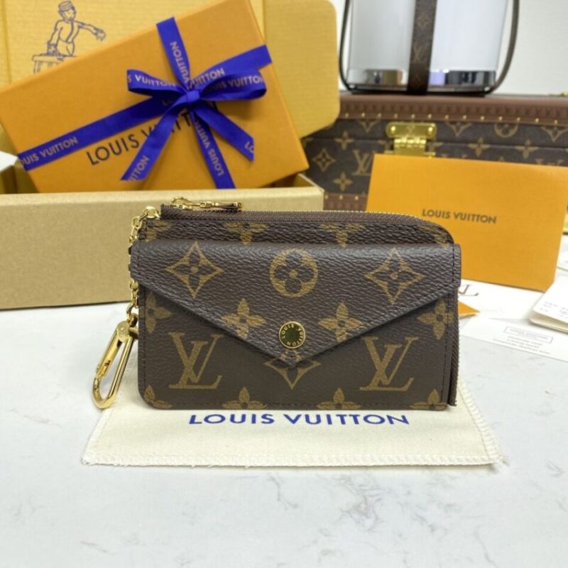 Replica Louis Vuitton Card Holder Recto Verso  Brown - Best Fake Designer Bags