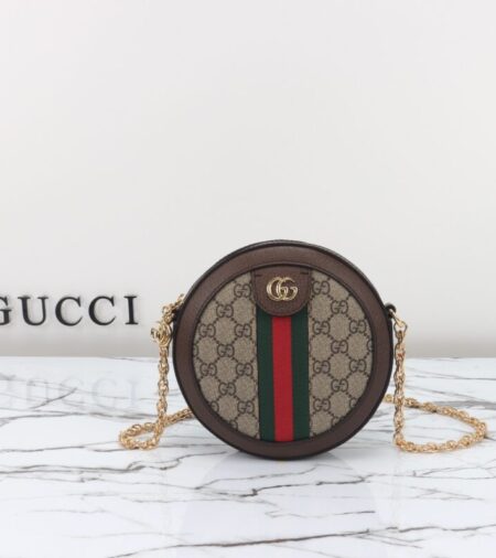 Replica Gucci   Ophida  GG Round - Best Fake Designer Bags