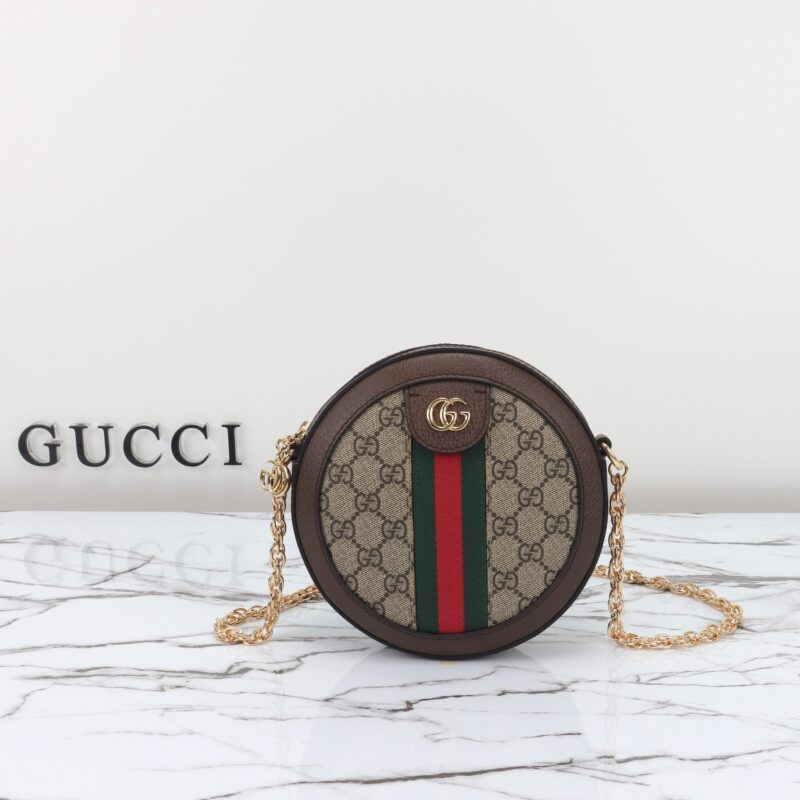 Replica Gucci   Ophida  GG Round - Best Fake Designer Bags