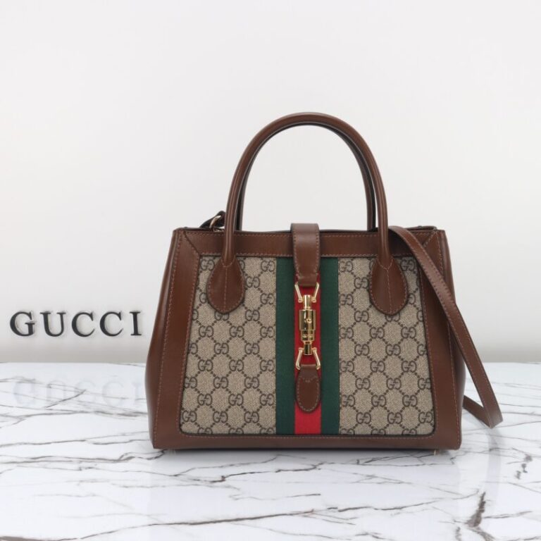 Replica Gucci  G Jackie 1961   Brown - Best Fake Designer Bags