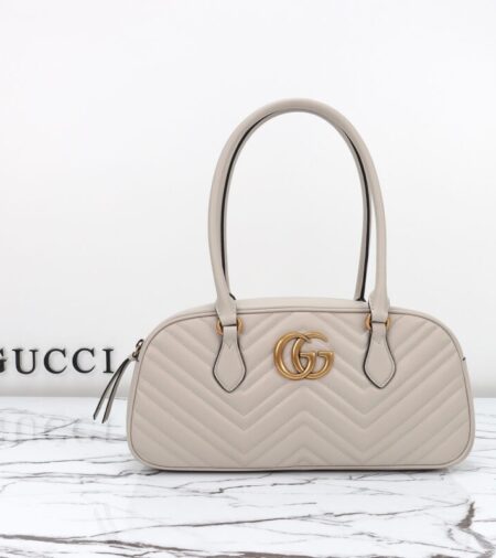 Replica Gucci  Marmont Small Top Handle White - Best Fake Designer Bags