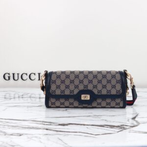 Replica Gucci  Luce Shoulder Bag in Black - Best Fake Designer Bags