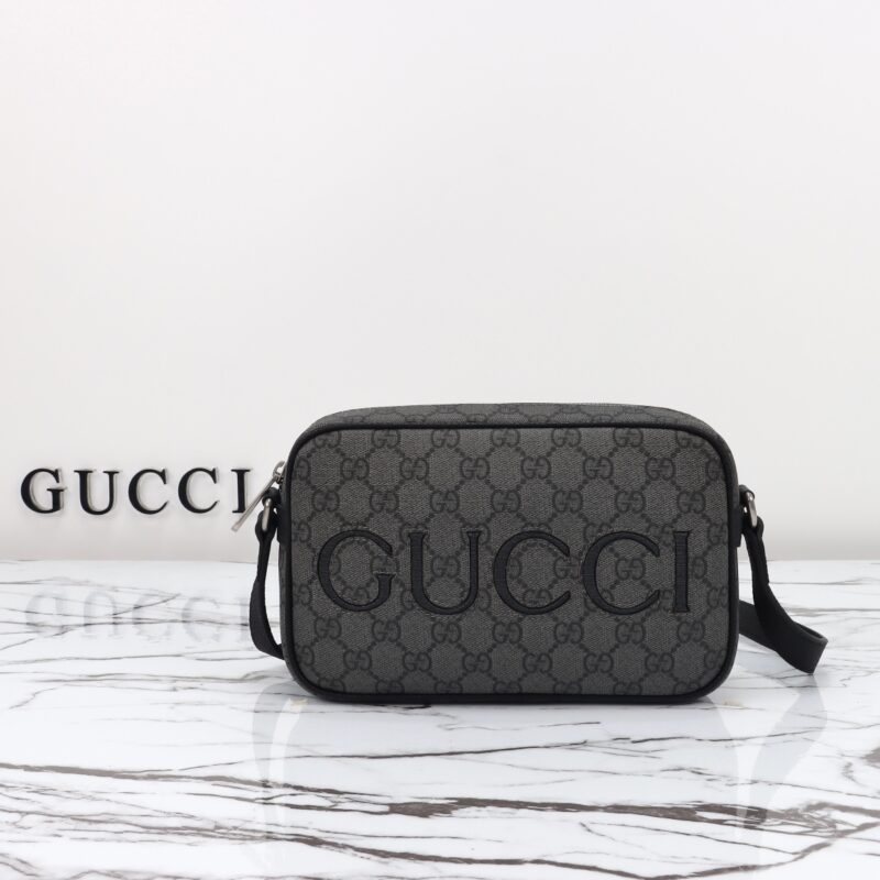 Replica Gucci GG Mini Shoulder Bag Grey  2024 - Best Fake Designer Bags