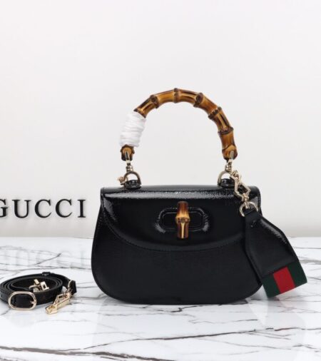 Replica Gucci  Bamboo 1947 Black - Best Fake Designer Bags