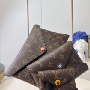 Replica Louis Vuitton Kirigami Pochette Pouch Brown - Best Fake Designer Bags