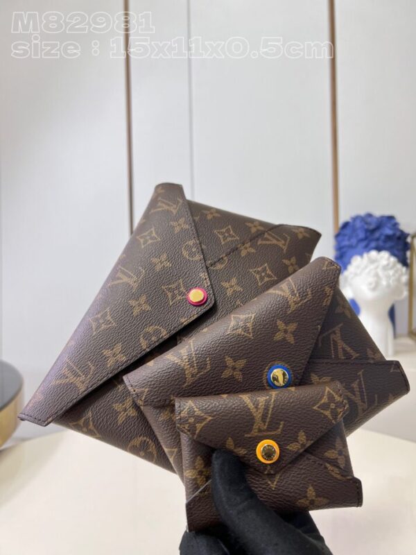 Replica Louis Vuitton Kirigami Pochette Pouch Brown - Best Fake Designer Bags