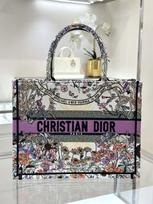 Replica Dior Tote Book Sunflower - Best Fake Designer Bags