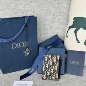 Replica Dior Zipper Card Holder White - Best Fake Designer Bags