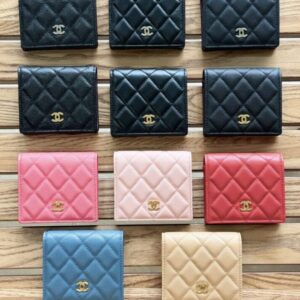Replica Chanel Compact Bifold Wallet - Best Fake Designer Bags
