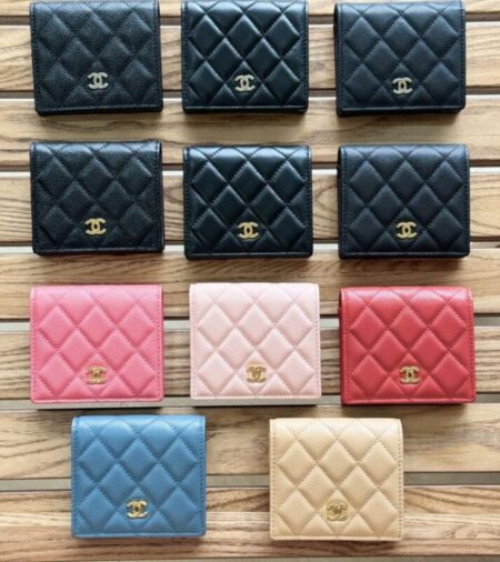 Replica Chanel Compact Bifold Wallet - Best Fake Designer Bags