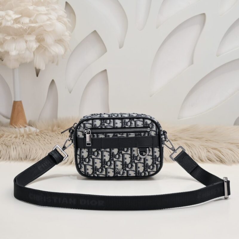 Replica Dior Safari Bag with Strap Oblique - Best Fake Designer Bags