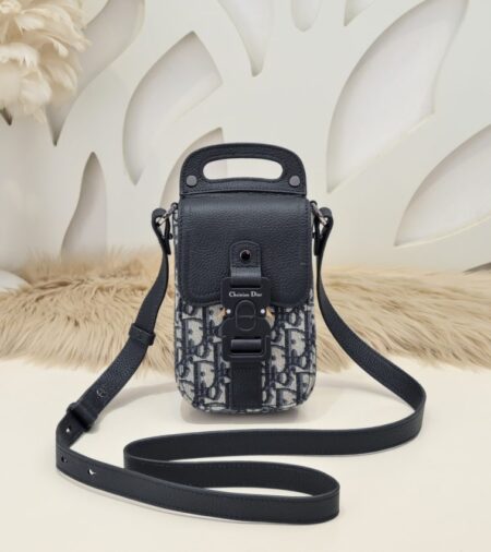 Replica Dior Mobile Phone Saddle Bag - Best Fake Designer Bags