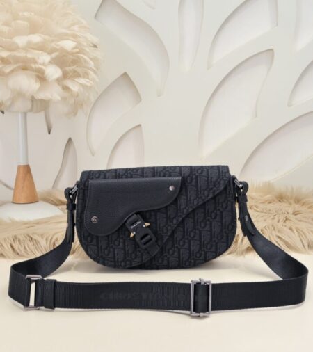 Replica Dior Saddle Messenger  Black Classic - Best Fake Designer Bags