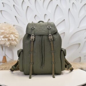 Replica DIOR  Hit the Road Backpack with Flap Khaki - Best Fake Designer Bags
