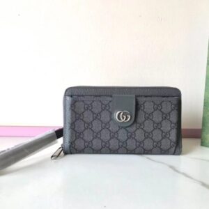 Replica Gucci Ophidia GG Wallet  Grey - Best Fake Designer Bags
