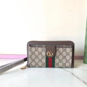 Replica Gucci Ophidia GG Wallet  Beige - Best Fake Designer Bags